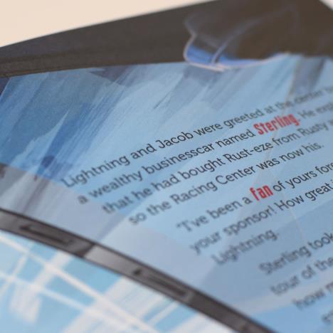 Personalised Disney Cars 3 Story Hardback Story Book Extra Image 3